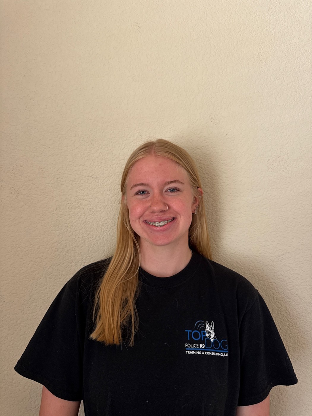 Staff member Adrianna - decoy and kennel staff