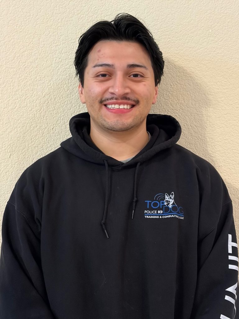 Staff member Brayan - decoy and kennel staff