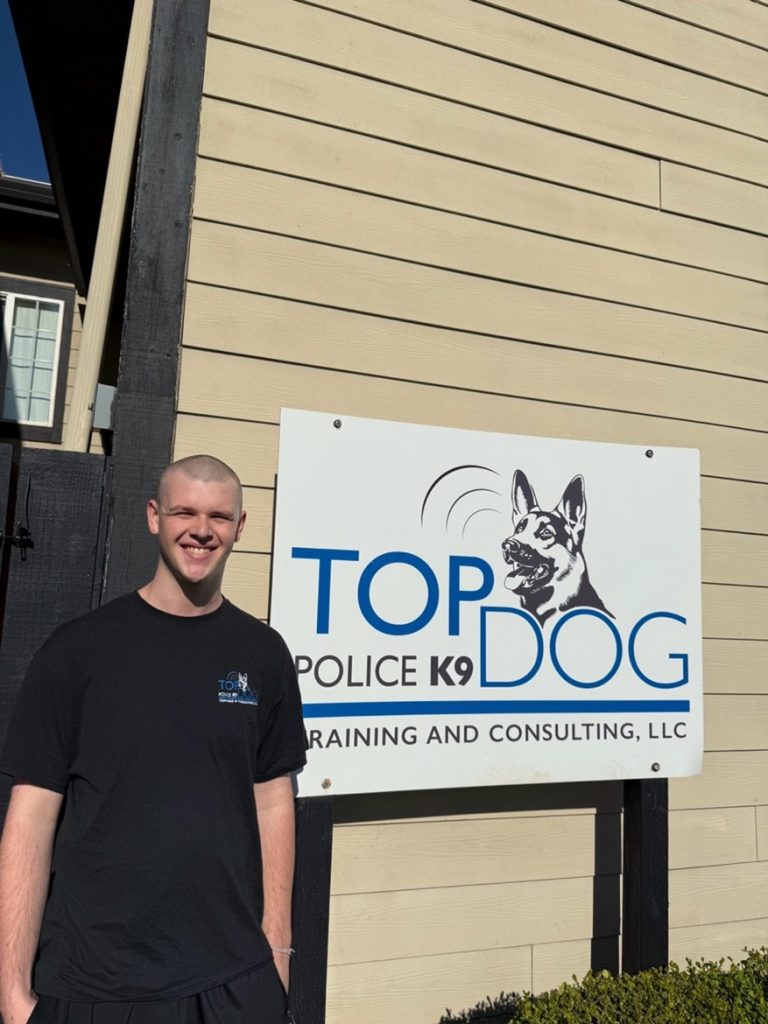 Staff member Chance - kennel staff