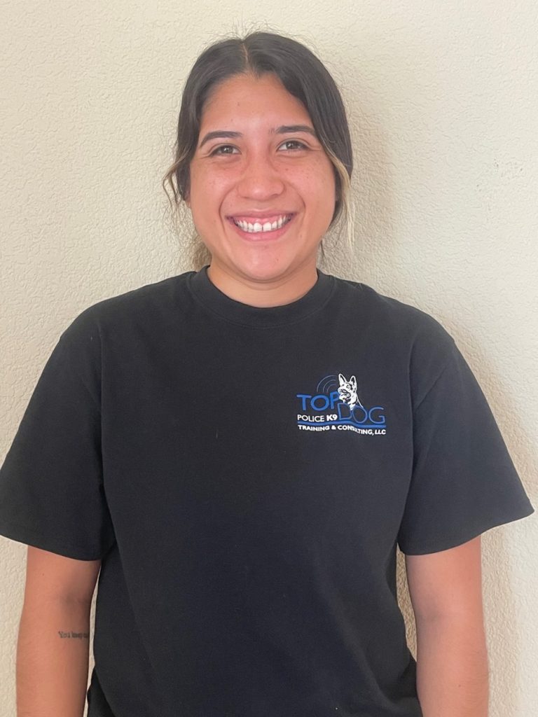 Staff member Elizabeth - decoy and kennel staff